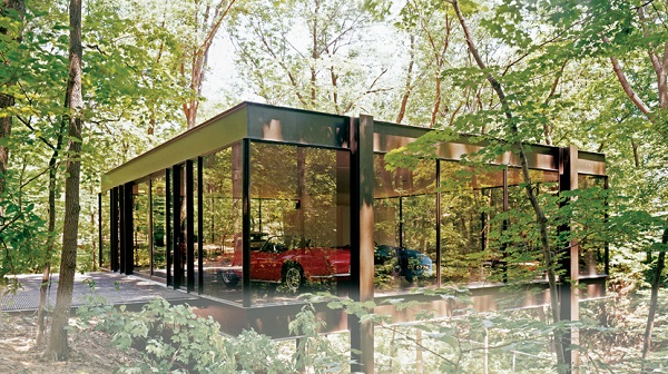 Image of Ferris Buellers Ferrari Glass House