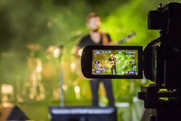 A Camera In Rolling & Recording A Film.