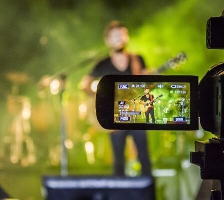 A Camera In Rolling & Recording A Film.