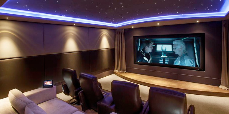 Best Home Cinema System Concept.