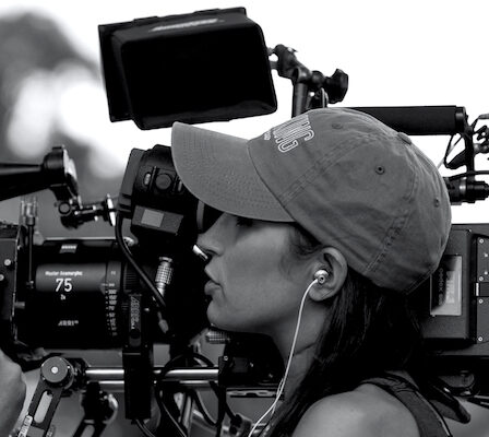 A Female Professional Film Director In An Action.